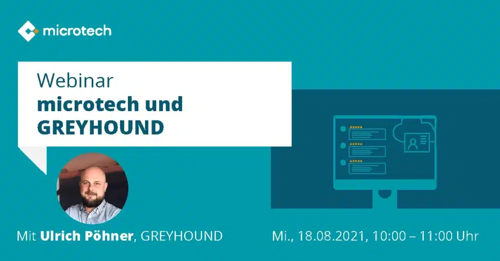 Webinar | microtech & Greyhound