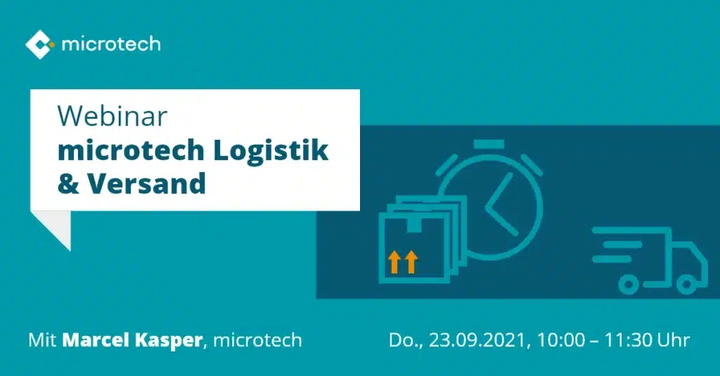 Webinar Logistik & Versand